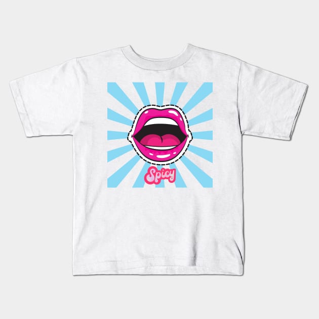 spicy Kids T-Shirt by UnikRay